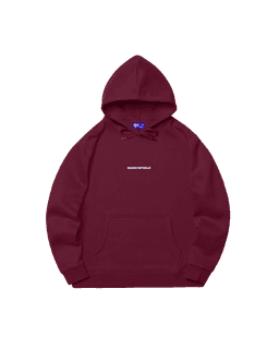 HOODIE QAZAQ REPUBLIC burgundy