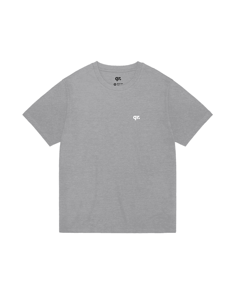 ФУТБОЛКА REGULAR QRD СЕРЫЙ МЕЛАНЖ