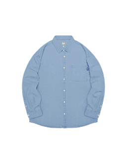 РУБАШКА DENIM СИНЯЯ