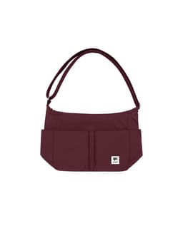 сумка crossbody бордовая